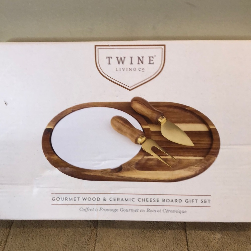 TWINE Cheeseboard gift set